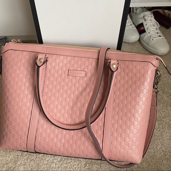light pink gucci bag